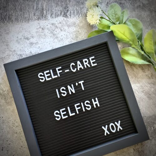 Self-Care Isn’t Selfish