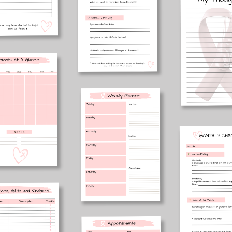 My Fight Plan - Breast Cancer Organizer - Image 3